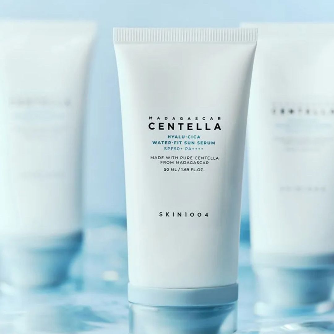 SKIN1004 Madagascar Centella Hyalu-Cica Water Fit Sun Serum (SPF50+ PA++++) - Image 2