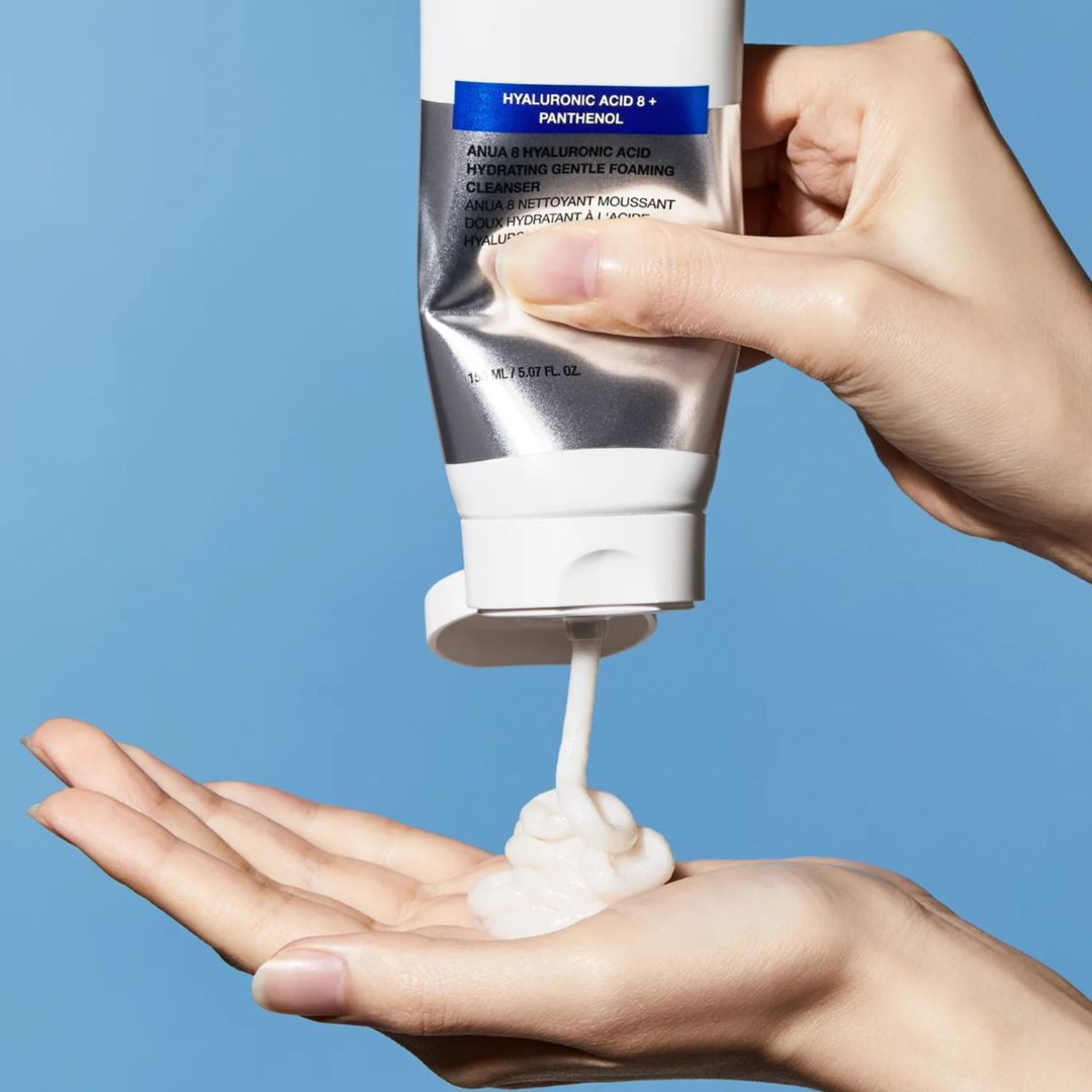 ANUA 8 Hyaluronic Acid Hydrating Gentle Foaming Cleanser - Image 5