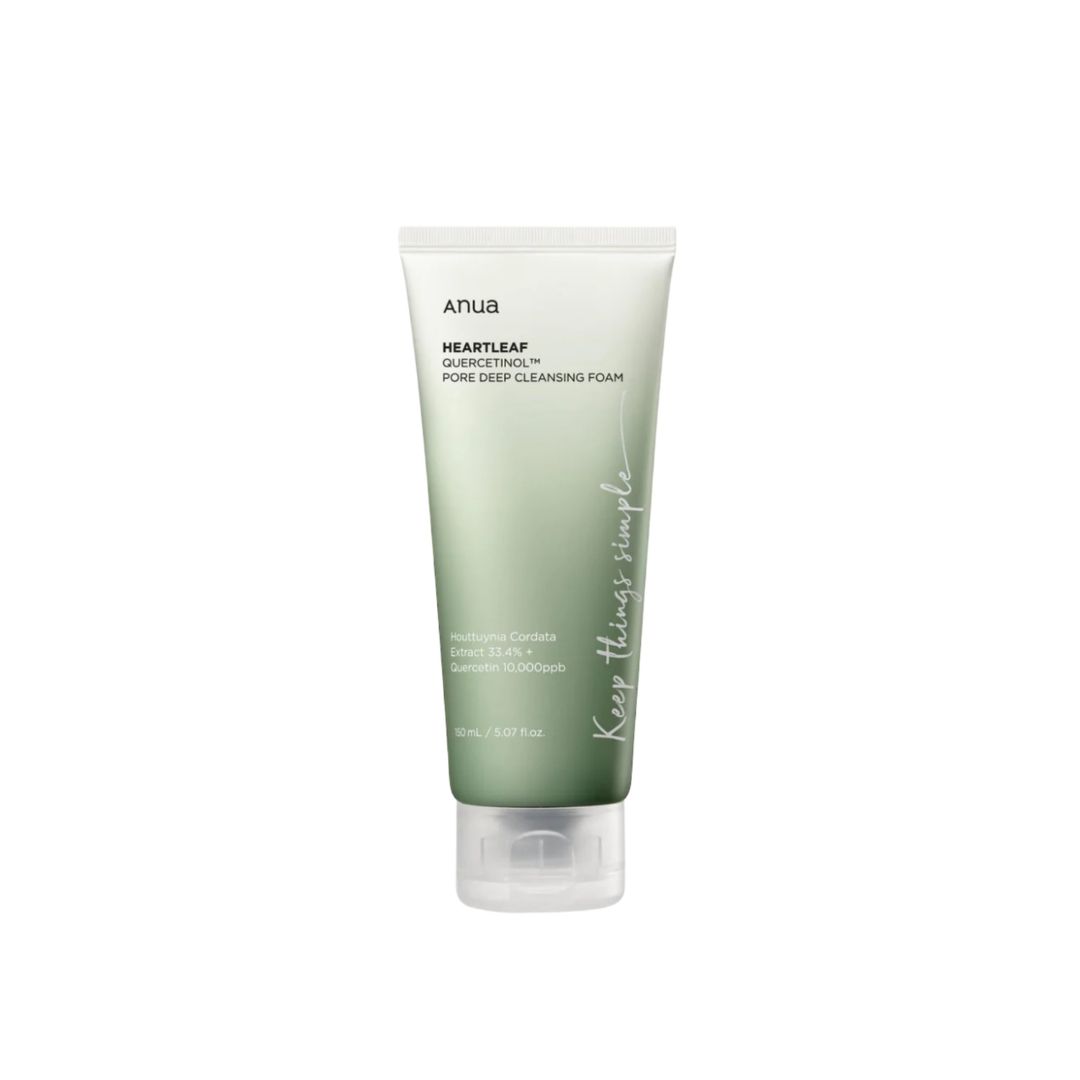 ANUA Heartleaf Quercetinol Pore Deep Cleansing Foam