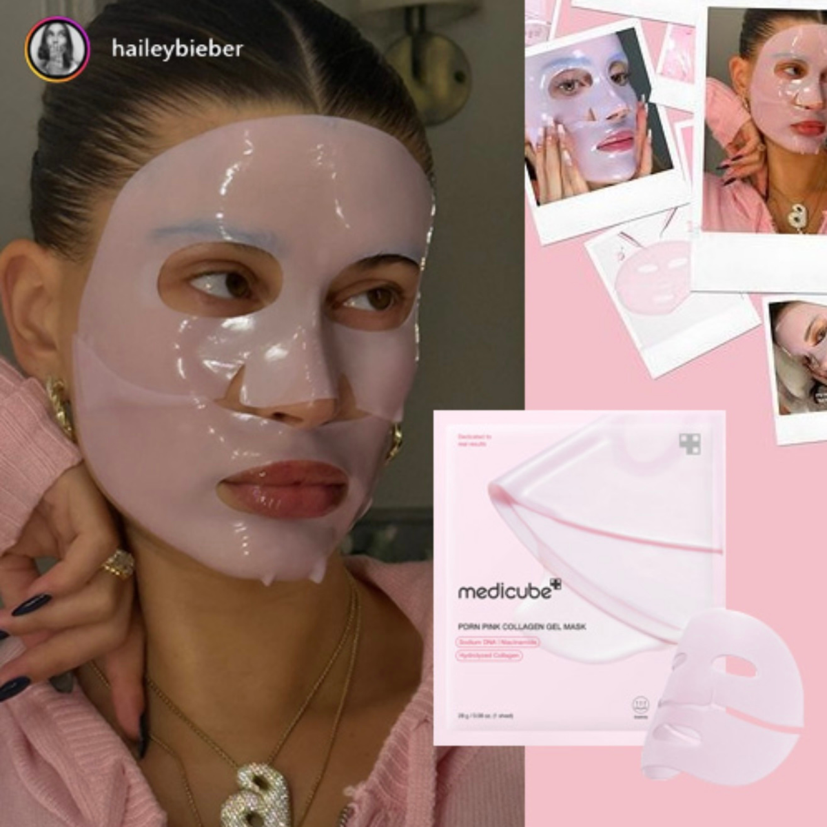 MEDICUBE PDRN Pink Collagen Gel Mask - Image 2