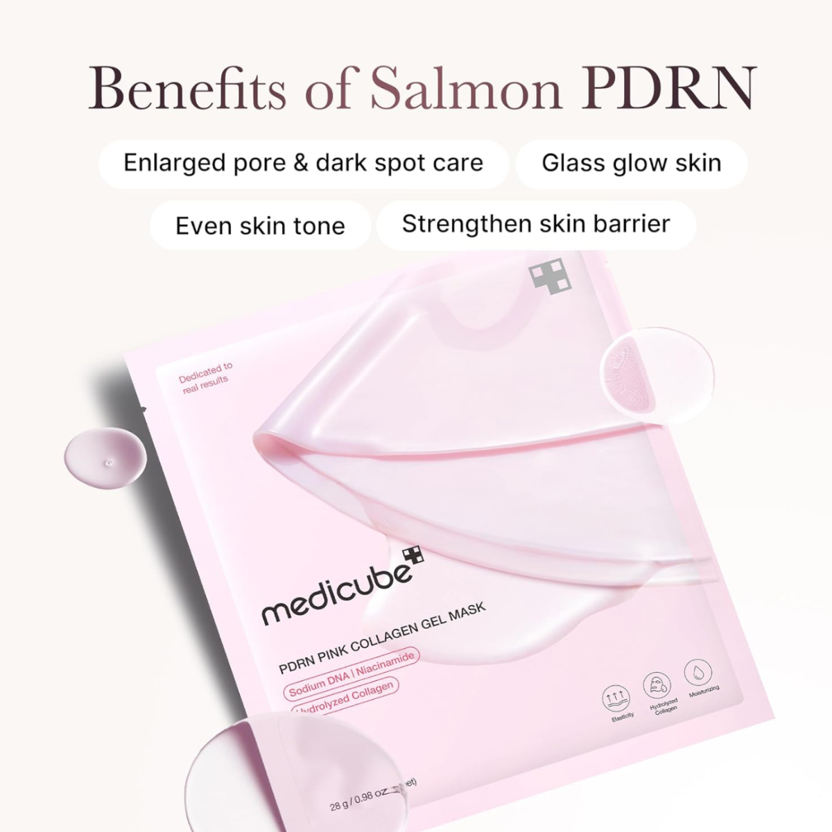 MEDICUBE PDRN Pink Collagen Gel Mask - Image 3