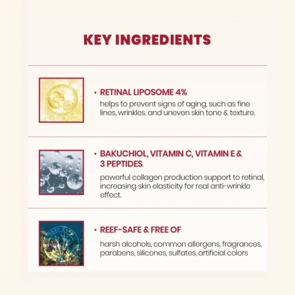 K SECRET Seoul 1988 Eye Cream : Retinal Liposome 4% + Fermented Bean - Image 4