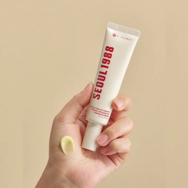 K SECRET Seoul 1988 Eye Cream : Retinal Liposome 4% + Fermented Bean - Image 2