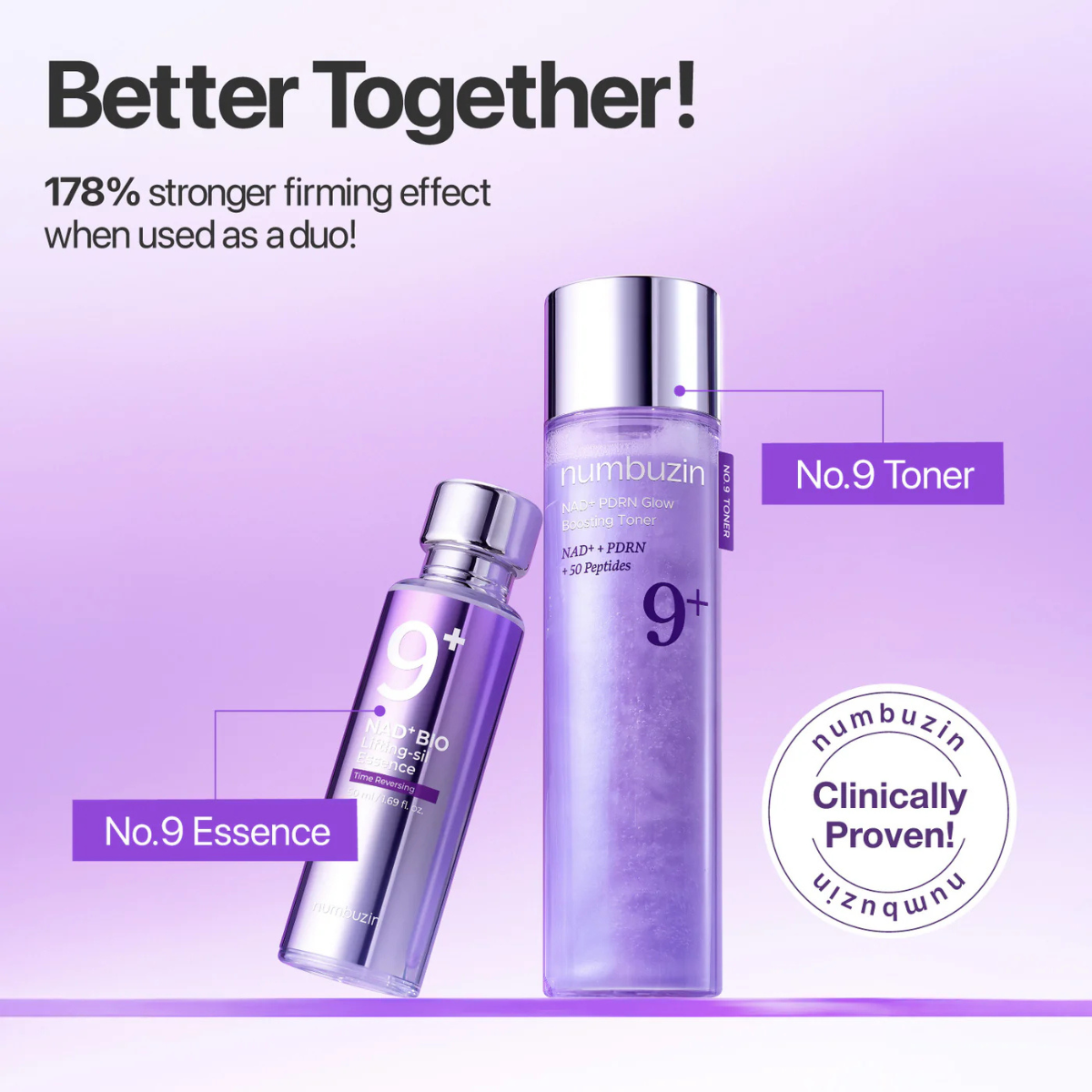 NUMBUZIN No.9 NAD+ PDRN Glow Boosting Toner - Image 6