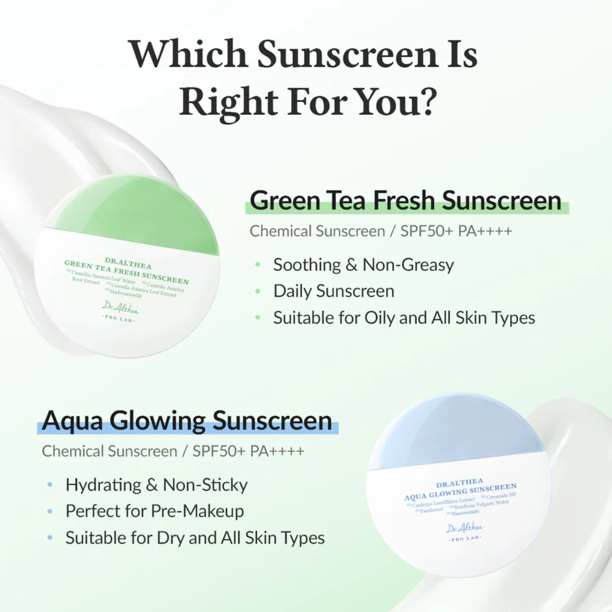 DR. ALTHEA Green Tea Fresh Sunscreen - Image 6